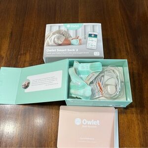 Owlet Smart Sock 2 Baby Monitor - Mint Green